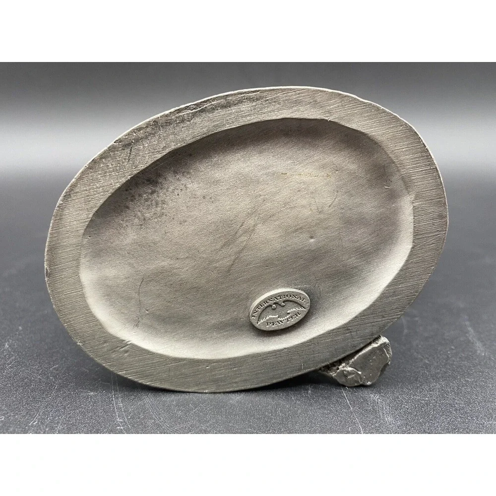 Vintage 1973 International Pewter F. Robert Drury Children‎ Playing Dress Up